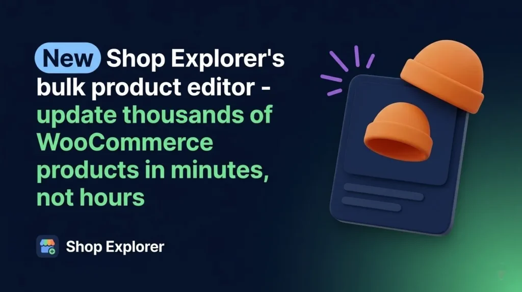 bulk edit WooCommerce products