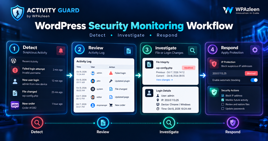 Activity Guard Helps Monitor WordPress Security